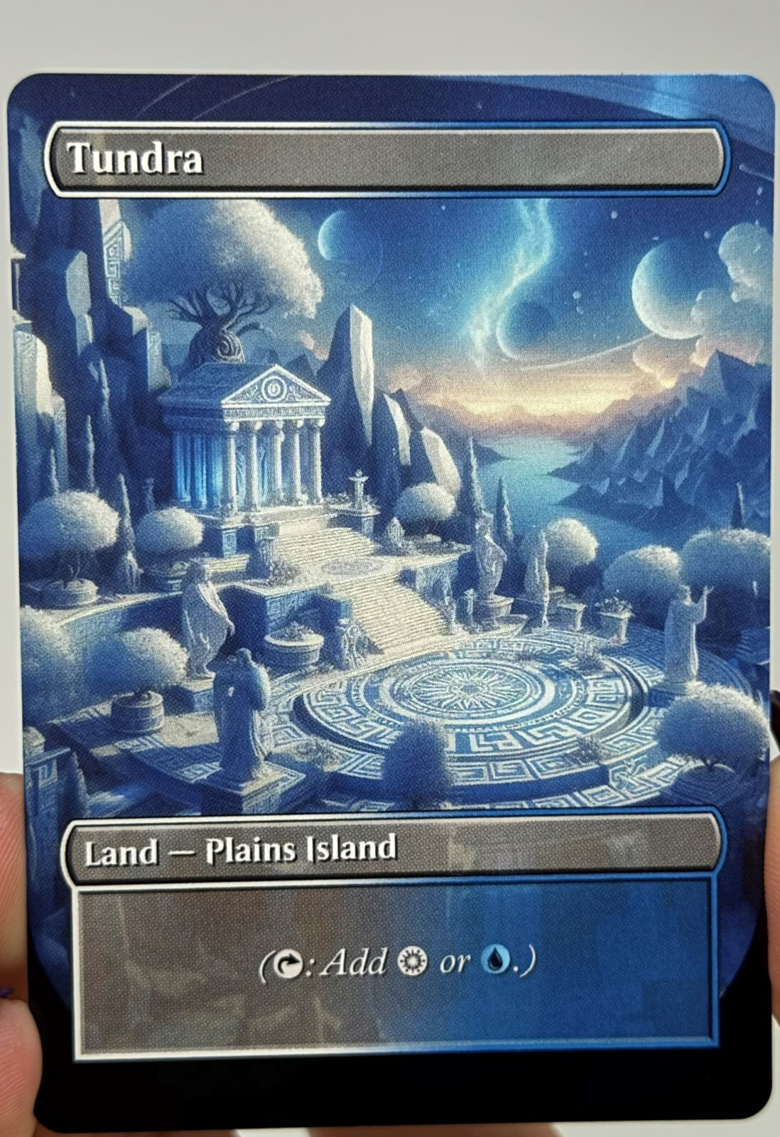 Tundra Proxy Card with Custom designed art