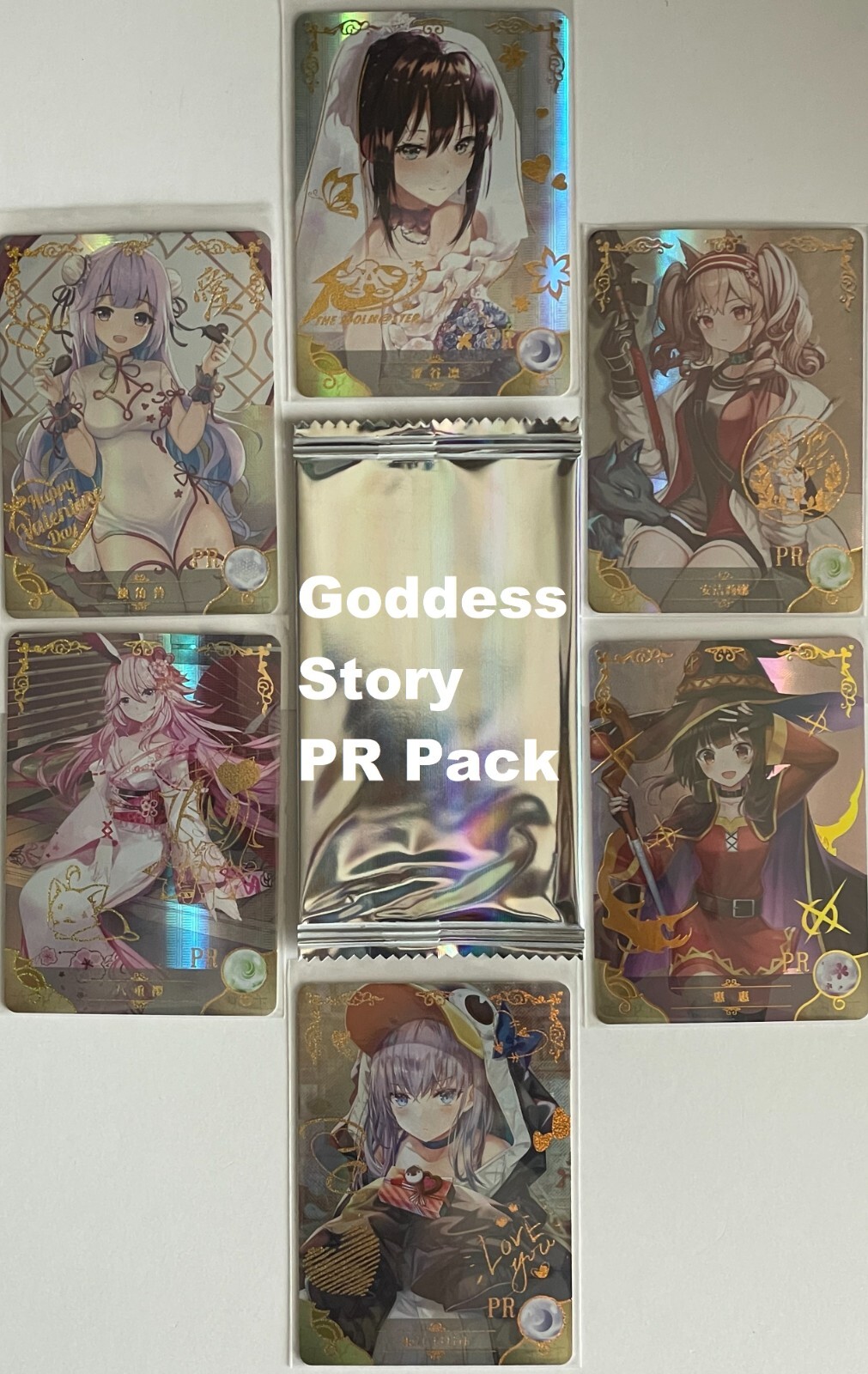 🔥 Sealed Goddess Story PROMO Packs – Anime Waifu Doujin PR Card 🔥