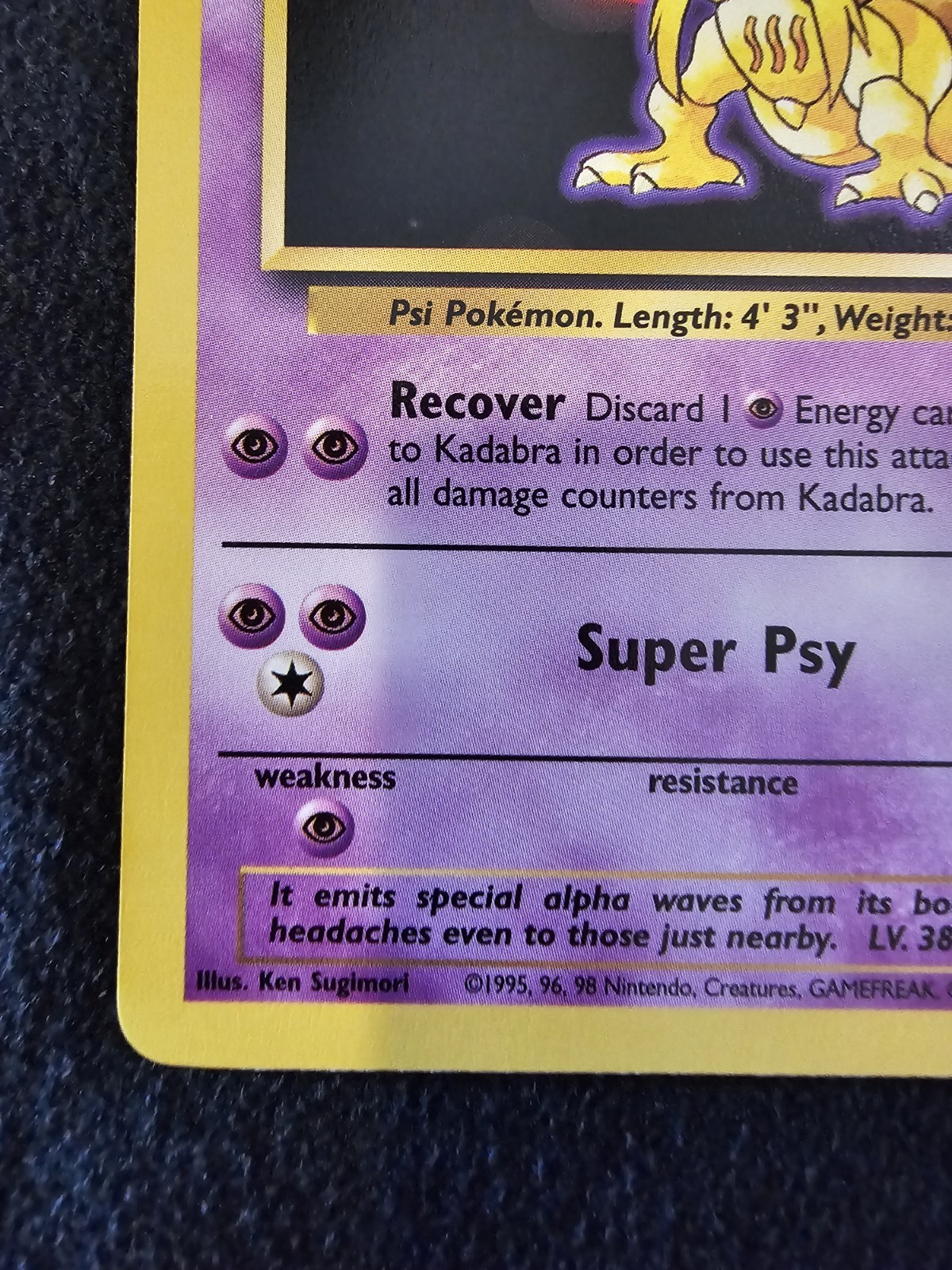Kadabra 032/102 Base Set Regular NM