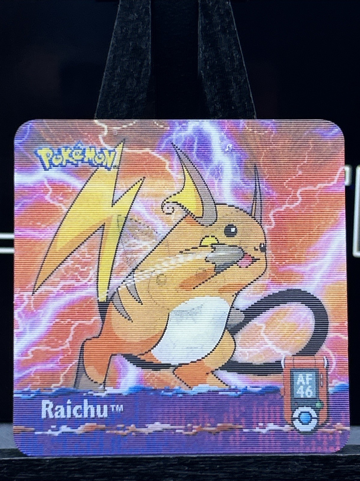 1x Artbox Pokemon Advanced Action Flipz (2003) AF46 Pichu, Pikachu & Raichu
