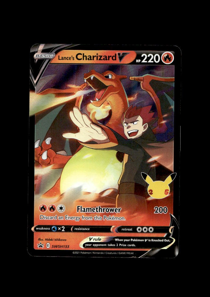 SWSH: Sword & Shield Promo Cards #SWSH133 Lance’s Charizard V