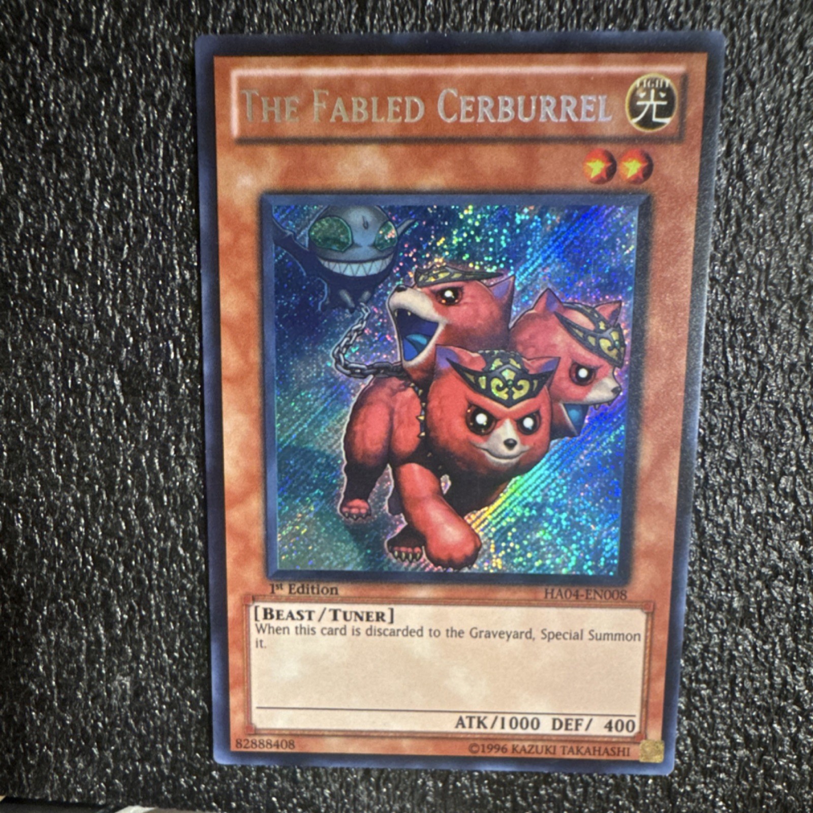 The Fabled Cerburrel Hidden Arsenal 4 1st Edition Super Rare Holo Tuner Beast