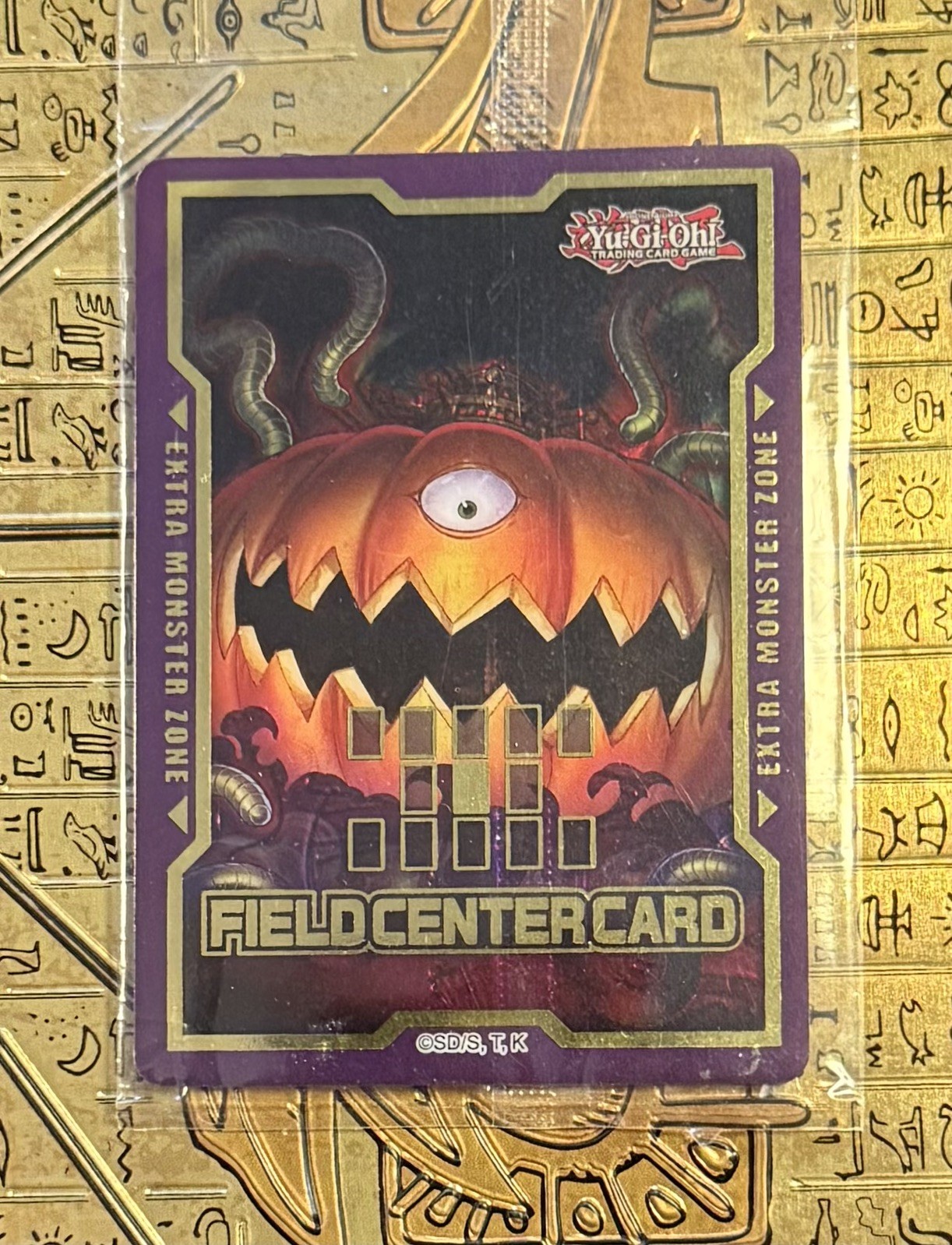 Yu-Gi-Oh Pumpking the King of Ghosts Field Center Card (MZMU) NEW SEALED PROMO
