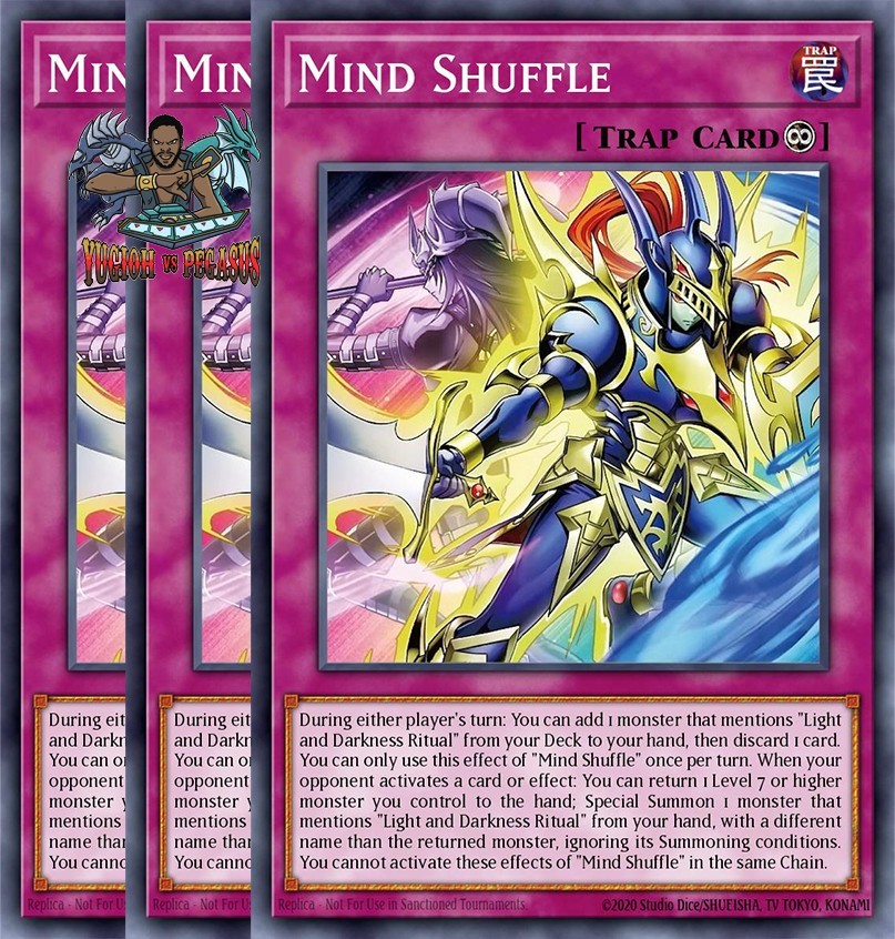 Yugioh! 3x Mind Shuffle CORI-EN065 Super Rare 1st Ed NM