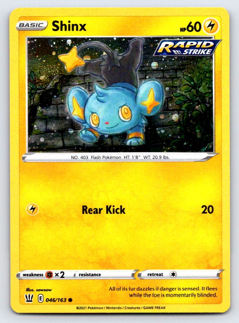 Shinx 046/163 Holo Promo Miscellaneous Cards & Products Pokemon Lightly Played