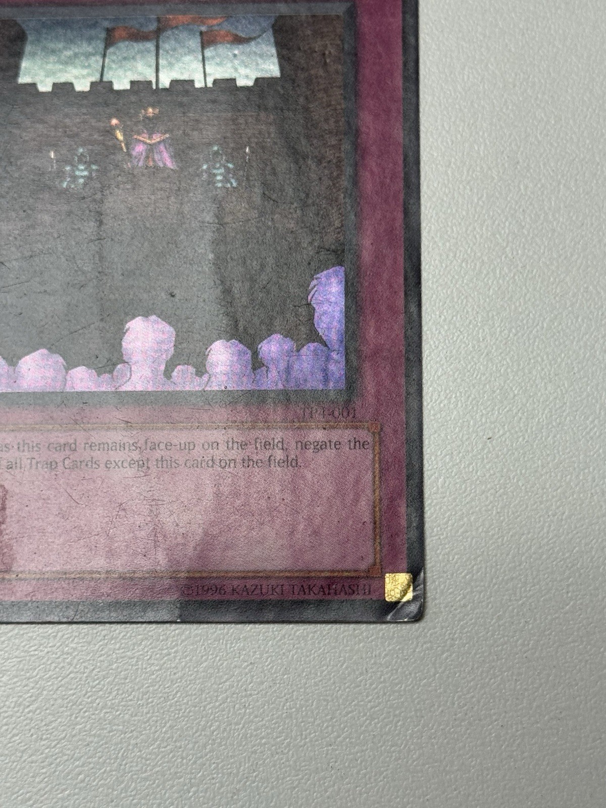 Royal Decree TP4-001 Tournament Pack 4 Unlimited Ultra Rare #4 Damaged