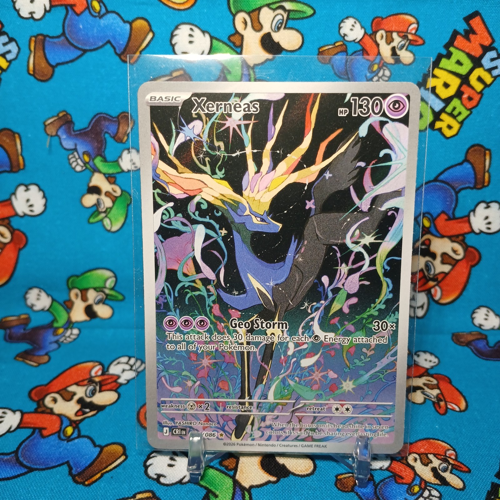 Pokémon TCG Xerneas Holo Rare