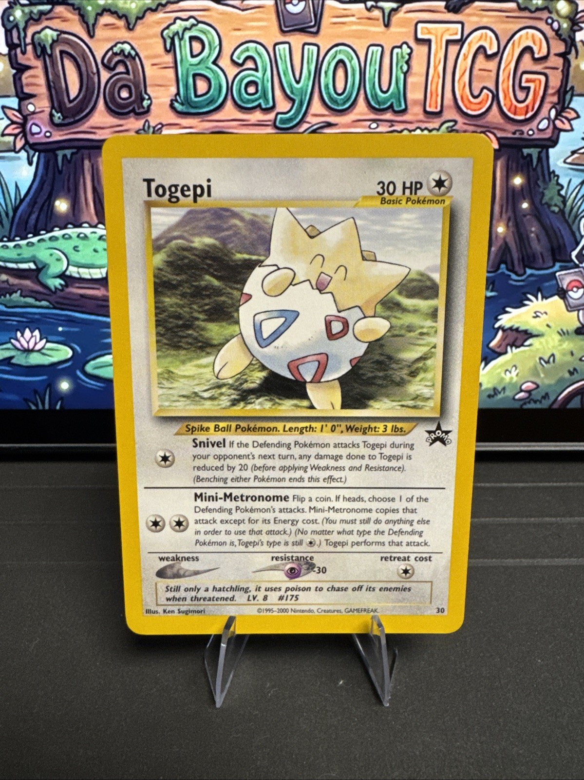 Togepi 30/53 WOTC Black Star Promo