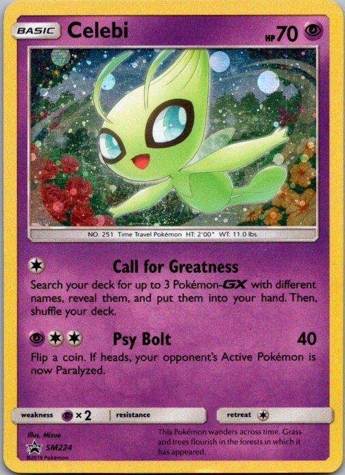 Celebi Promo SM Promos SM224 NM
