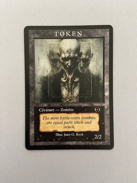 Zombie Token (Custom Retro) – Magic: The Gathering (MTG) – Playtest Card / cEDH