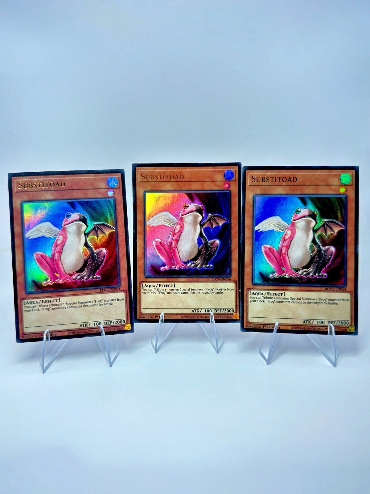 Yu-Gi-Oh-Substitoad BLGG-EN054 Battles of Legend: Glorious Gallery-Playset-NM