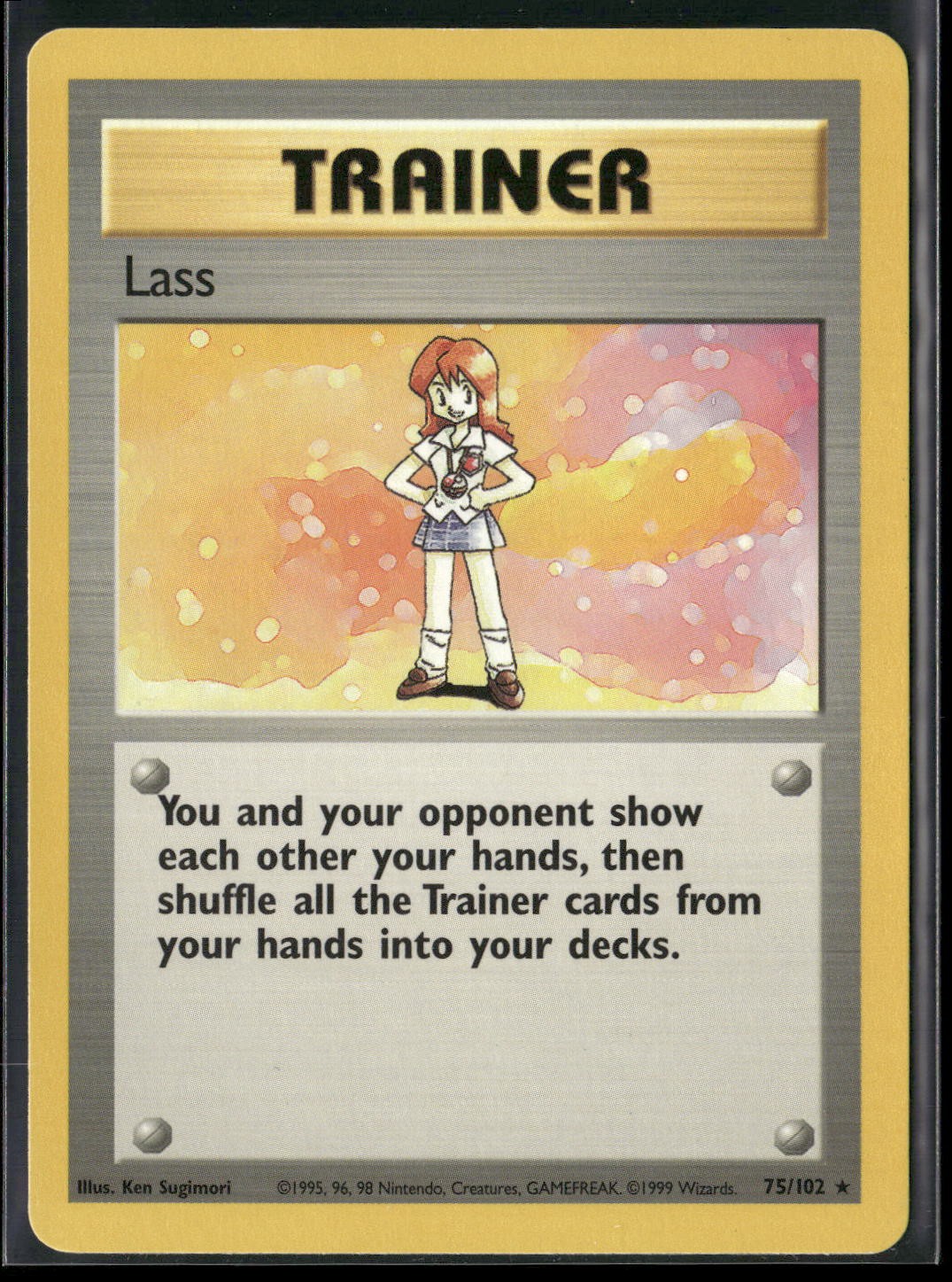 Base Set #075/102 Lass