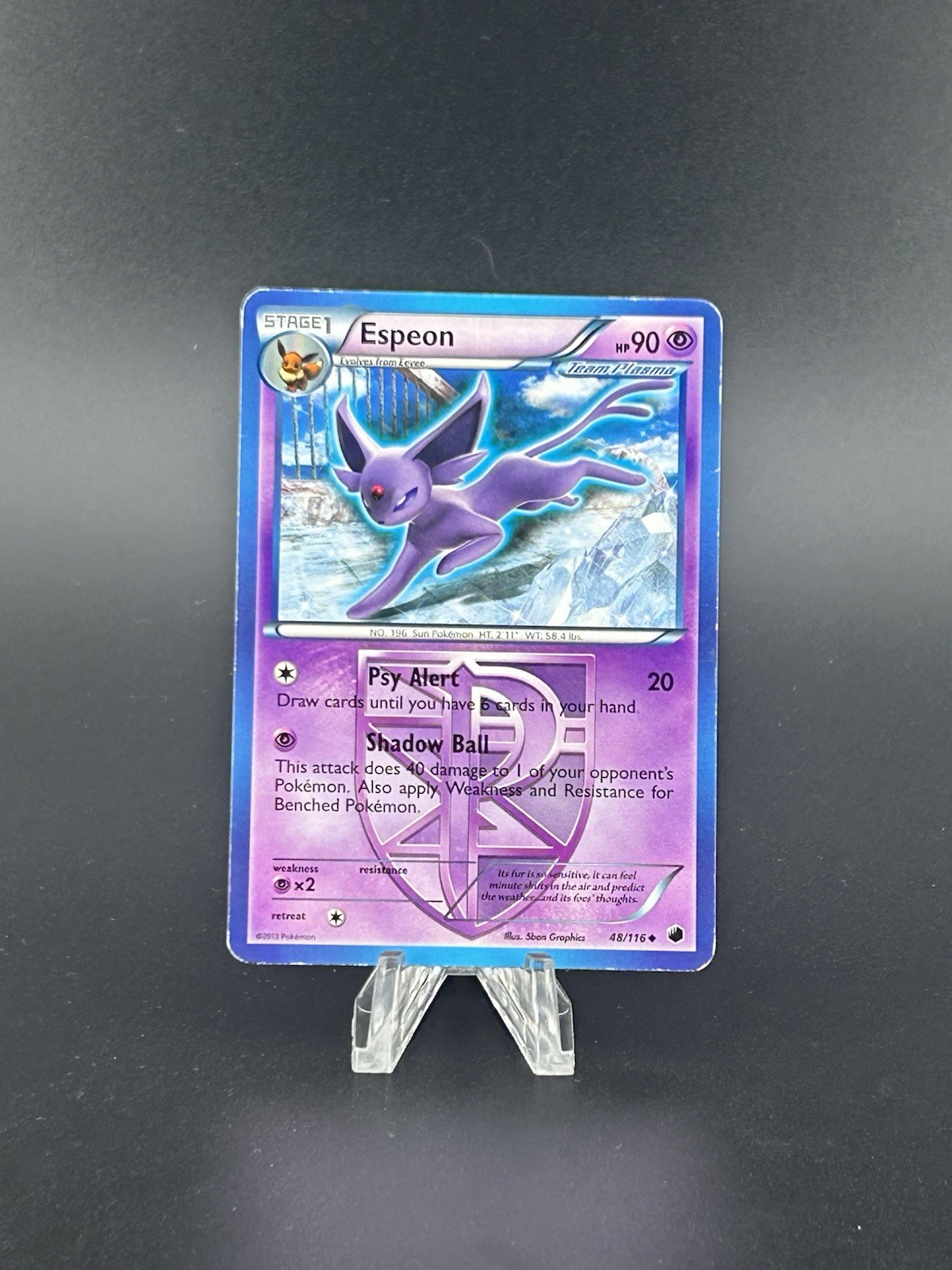 Espeon – 48/116 – Plasma Freeze Uncommon Pokemon HP