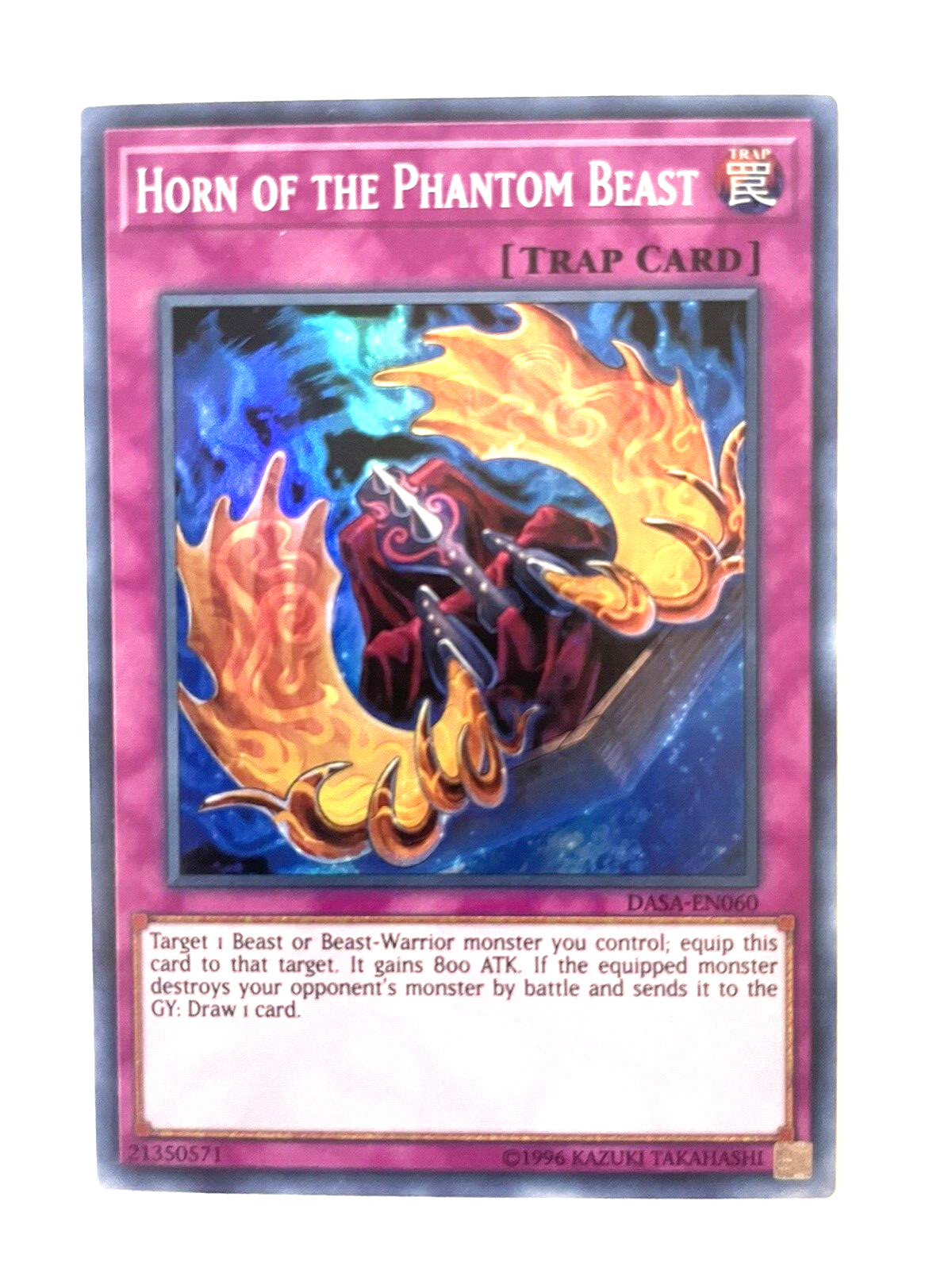Horn of the Phantom Beast – DASA-EN060 – Super Rare – Unl Edition – NM – Yugioh!