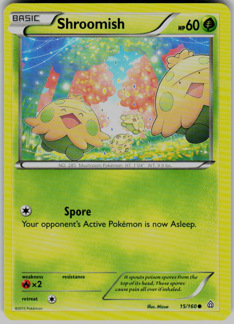 Shroomish 15/160 XY – Primal Clash Pokemon