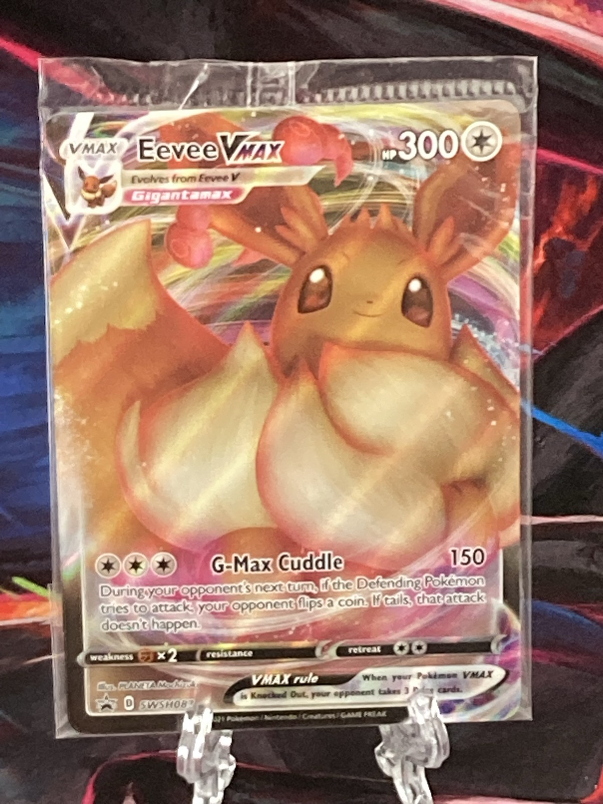 Eevee VMAX SWSH087 SWSH: Sword & Shield Promo Cards Holo