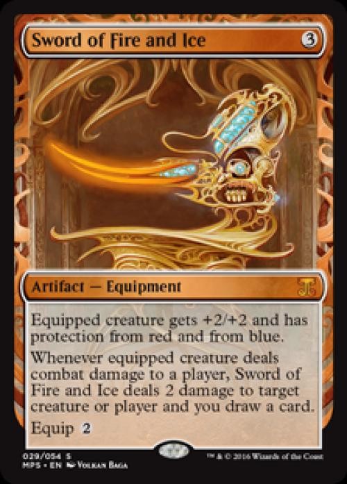 MTG English Sword of Fire and Ice NM Foil Kaladesh Inventions