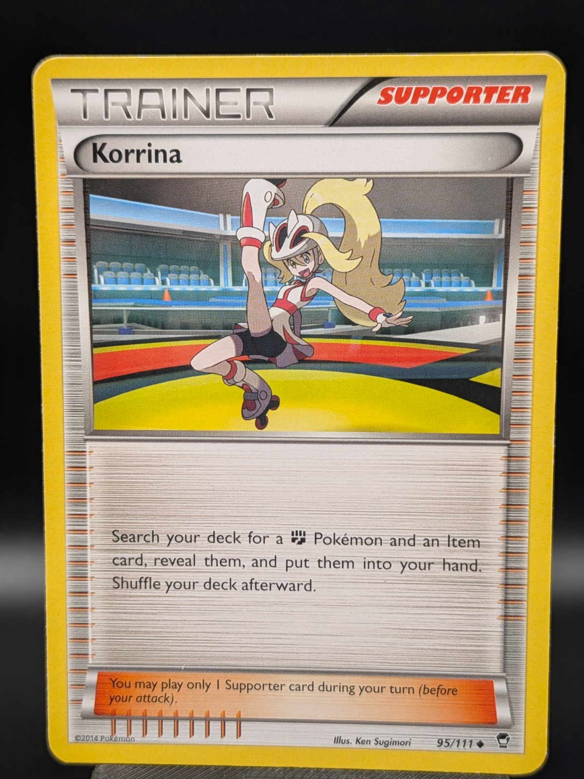 Pokémon TCG – Korrina – 95/111 – Uncommon – XY: Furious Fists [Lightly Played]