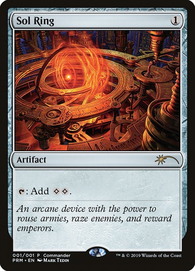 MTG Magic the Gathering Sol Ring (7/7) MagicFest 2019 LP