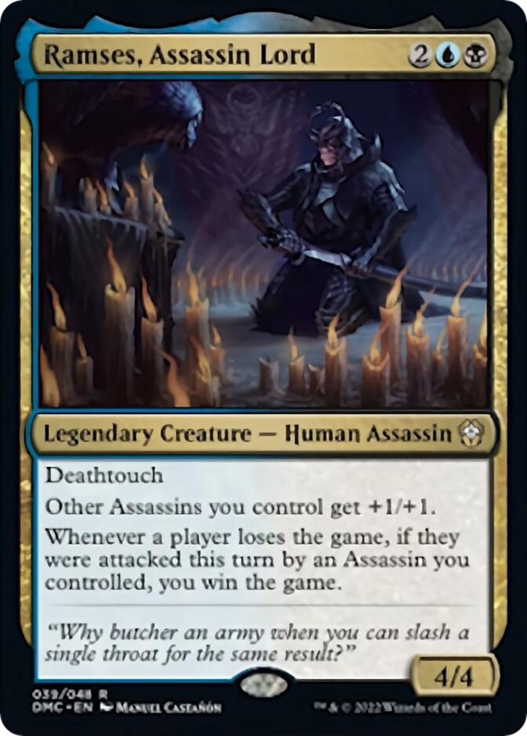 Ramses, Assassin Lord [DMC – 39]