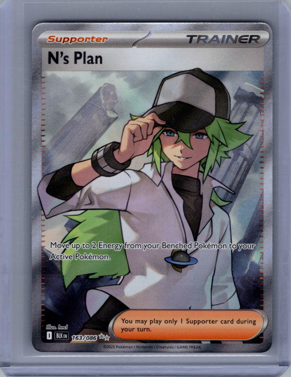 N’s Plan Holo Ultra Rare SV: Black Bolt 163/086 NM