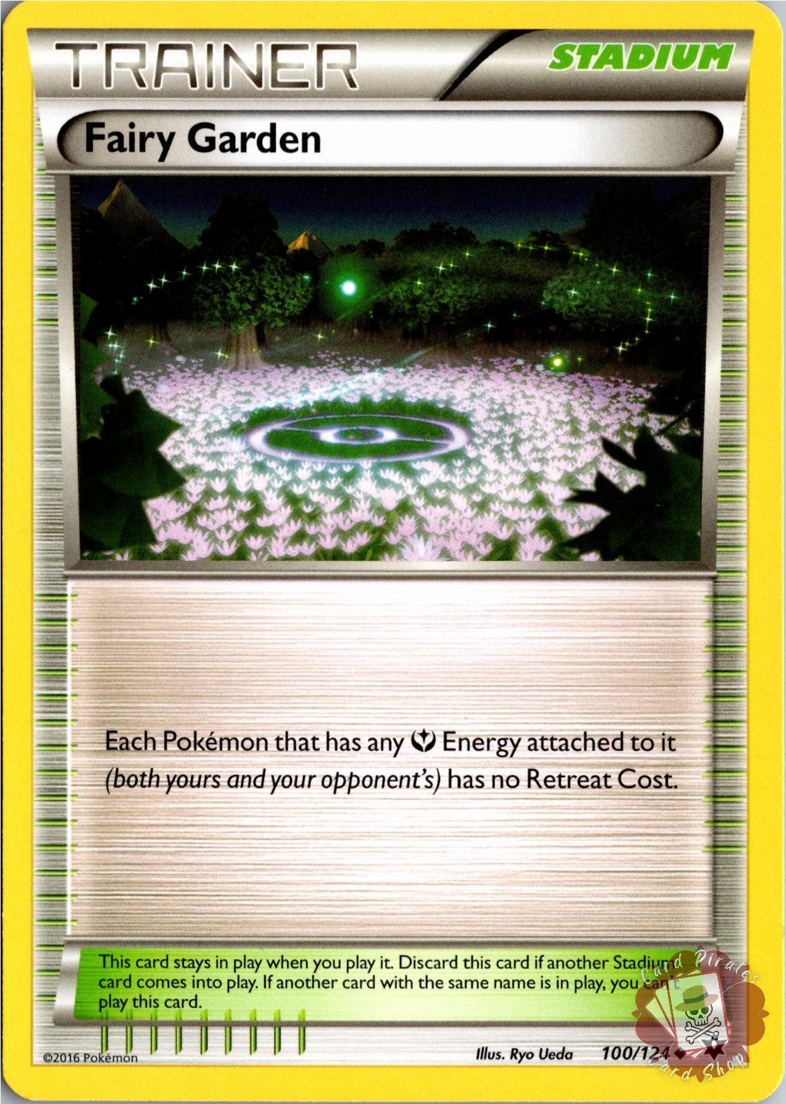 Fairy Garden 100/124 Uncommon Fates Collide Pokemon Near Mint