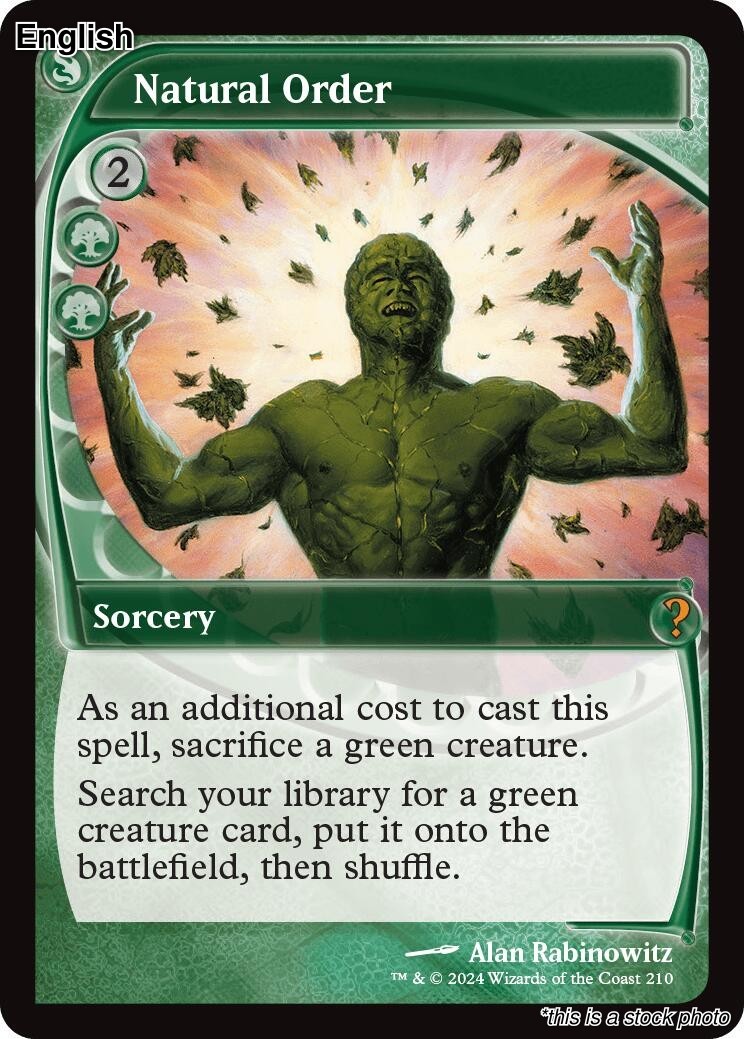 MTG: Natural Order (Future Sight) EN [MB2 – 210]