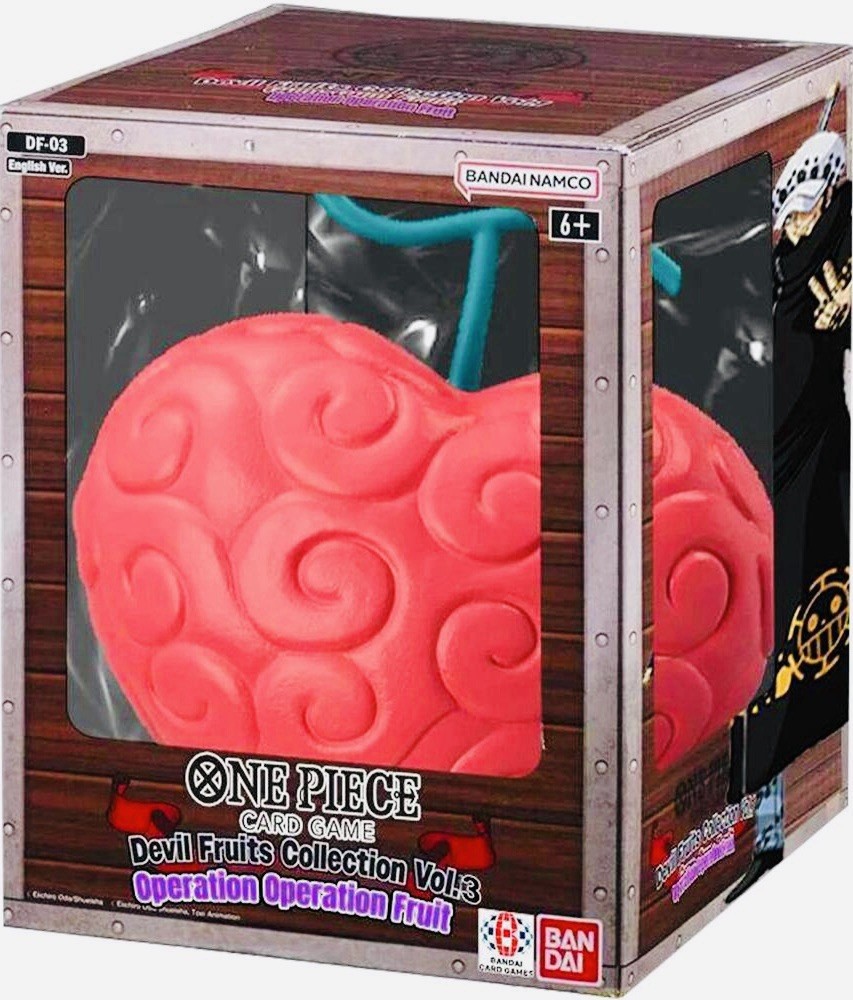 3 One Piece TCG Devil Fruits Collection Vol 1, Vol 2, & Vol 3 – ALL NEW & SEALED