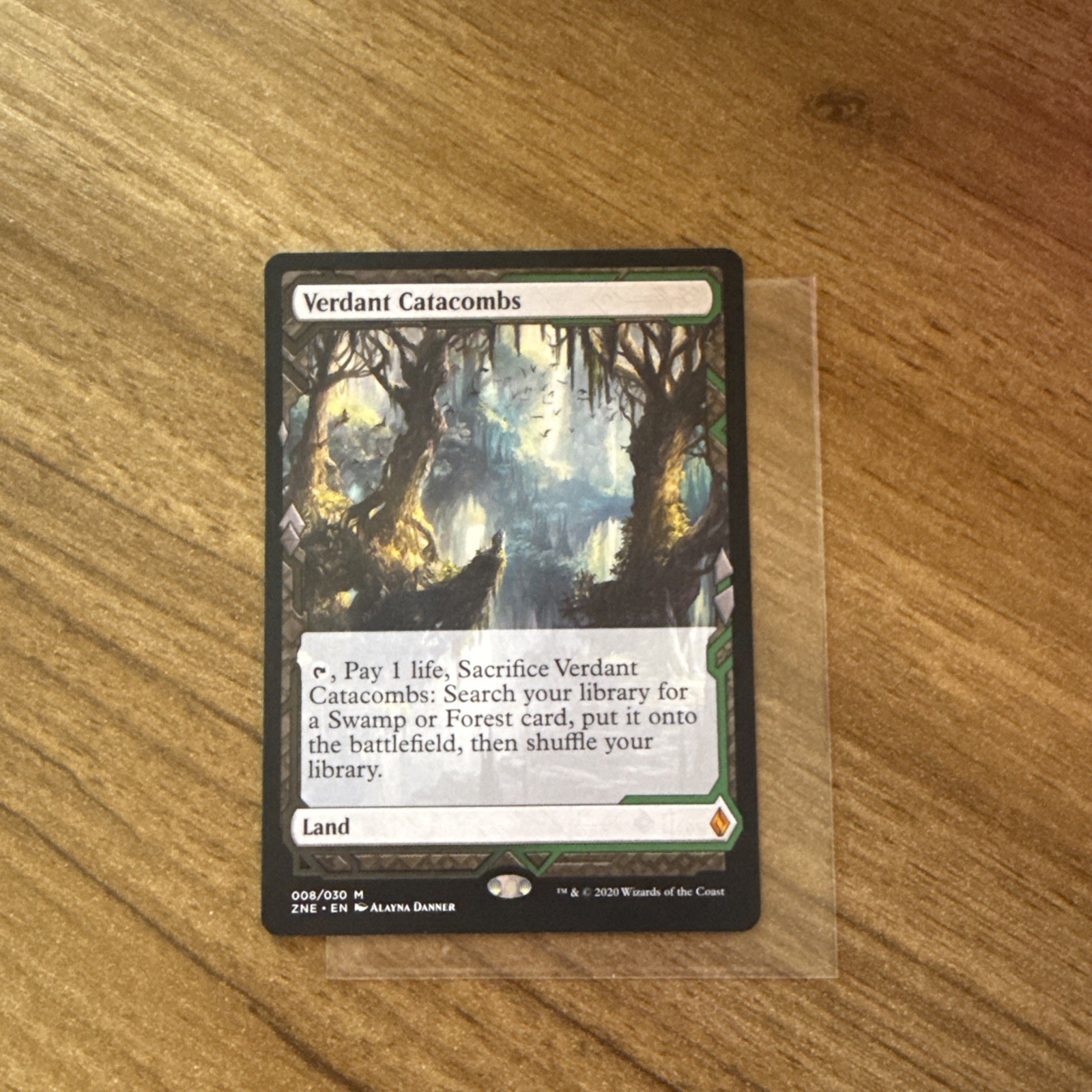 Verdant Catacombs Zendikar Rising Expeditions Regular