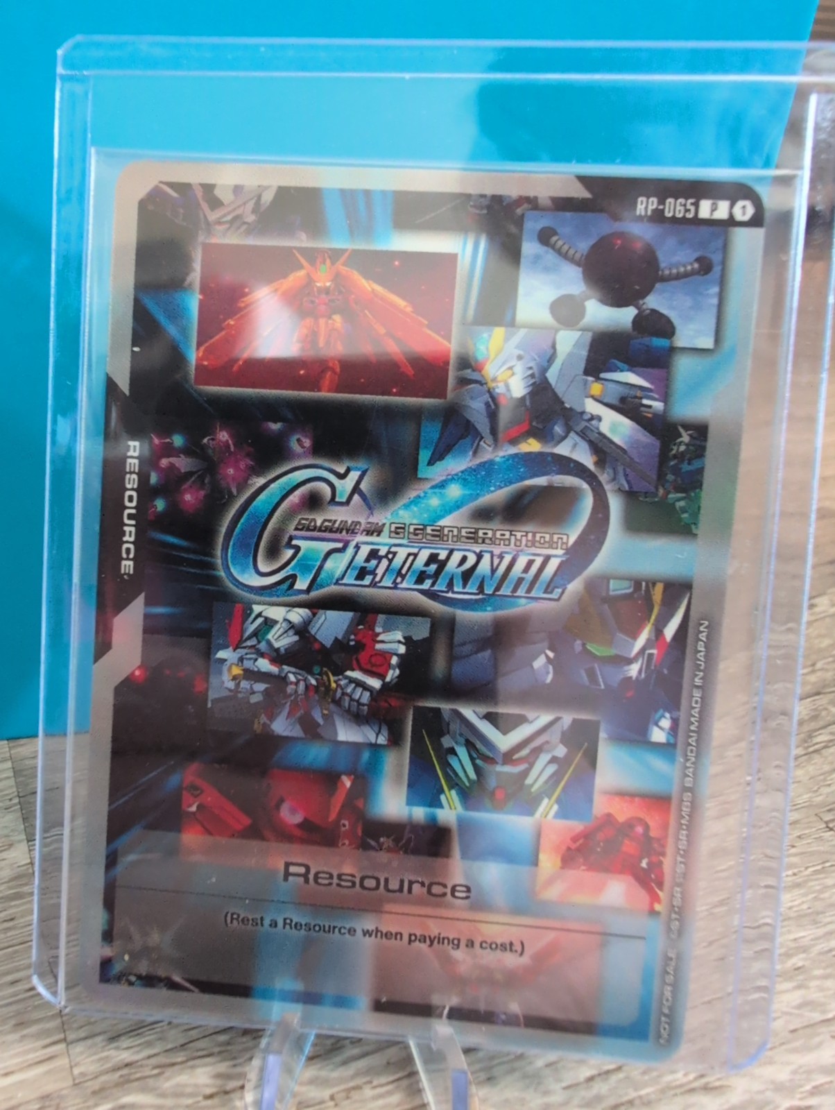 FOIL Sealed SD Gundam Card Game TCG RP-065 Resource G Generation Eternal Promo