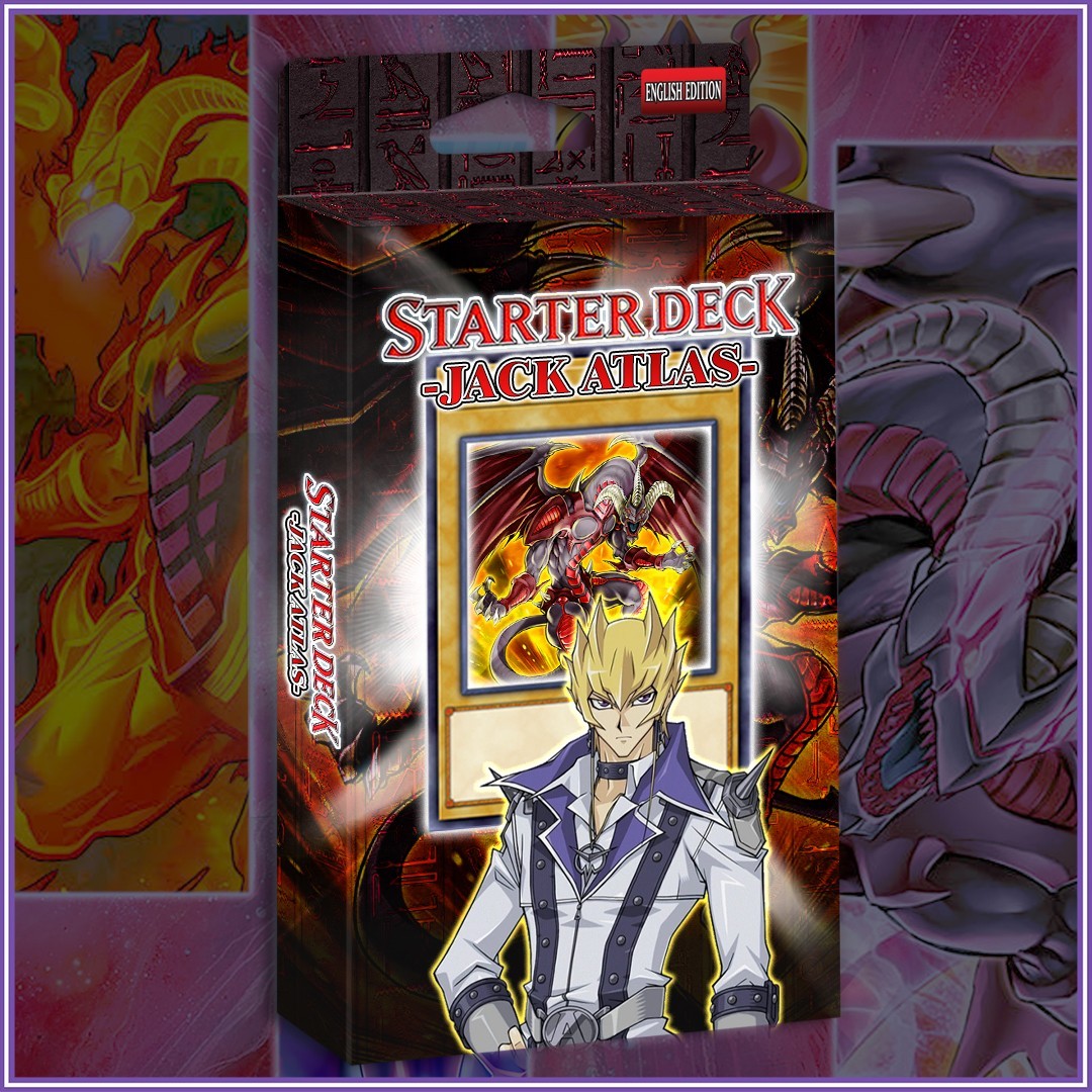 Red Dragon Archfiend Deck Jack Atlas Yu-Gi-Oh Premium Complete Deck 50