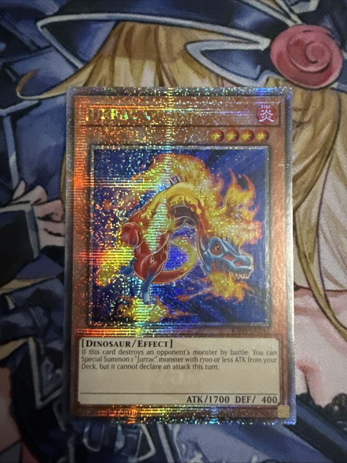Yu-Gi-Oh! – Jurrac Guaiba (Quarter Century Secret Rare) – RA03-EN242 – NM