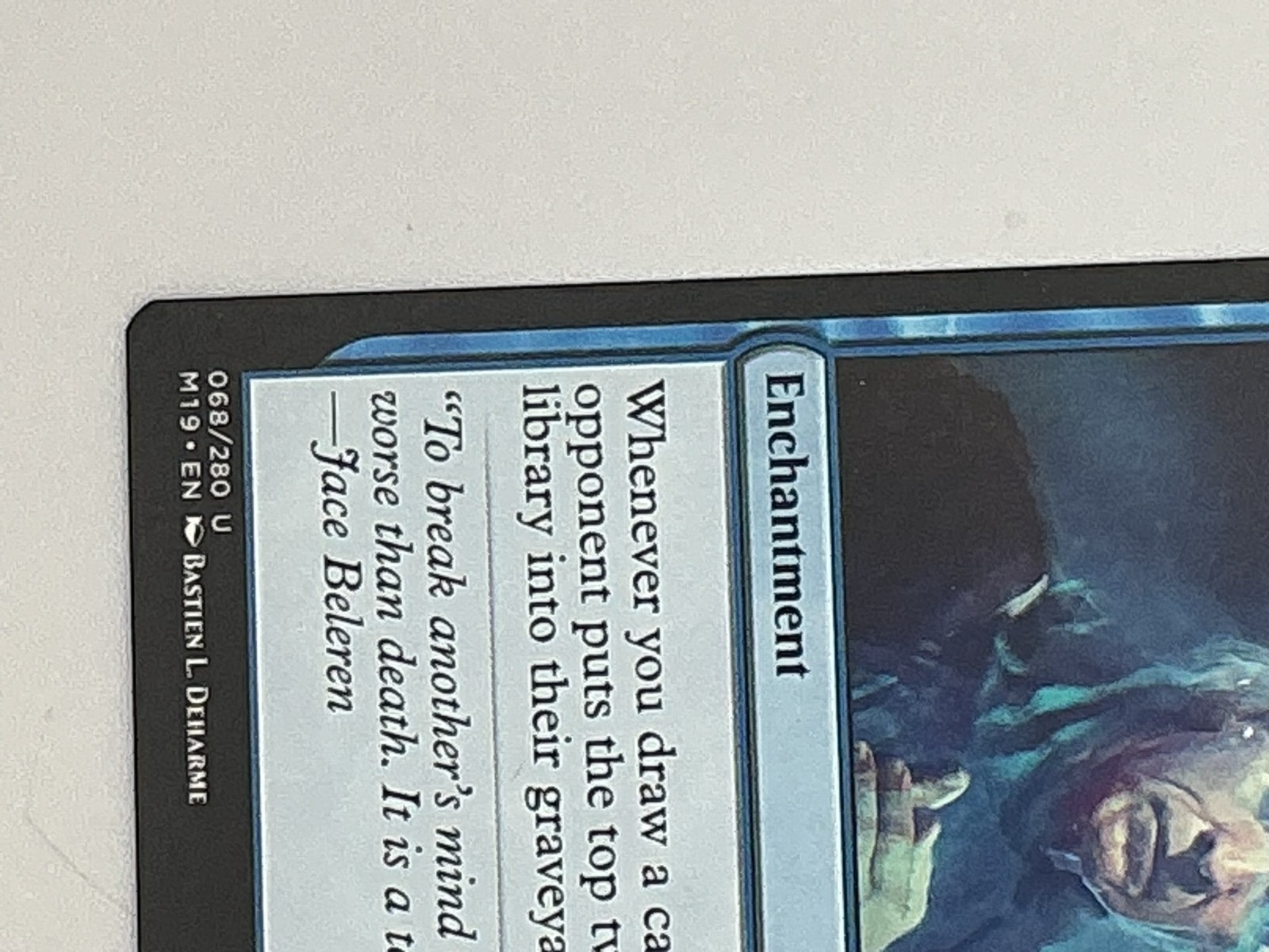 Psychic Corrosion – Core Set 2019 – Uncommon – Magic: The Gathering NM MJB