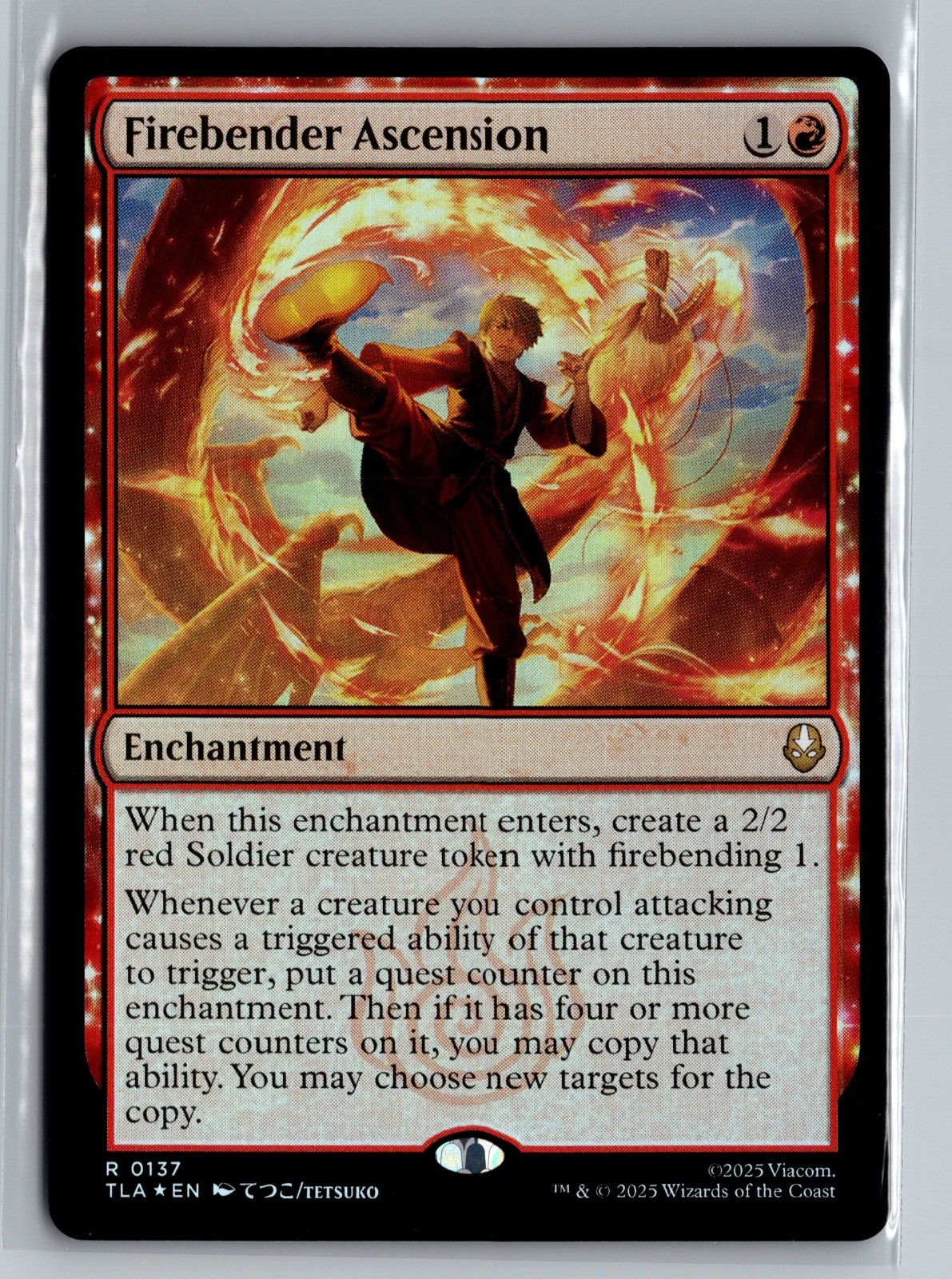 Firebender Ascension Foil R Avatar: The Last Airbender 137 NM