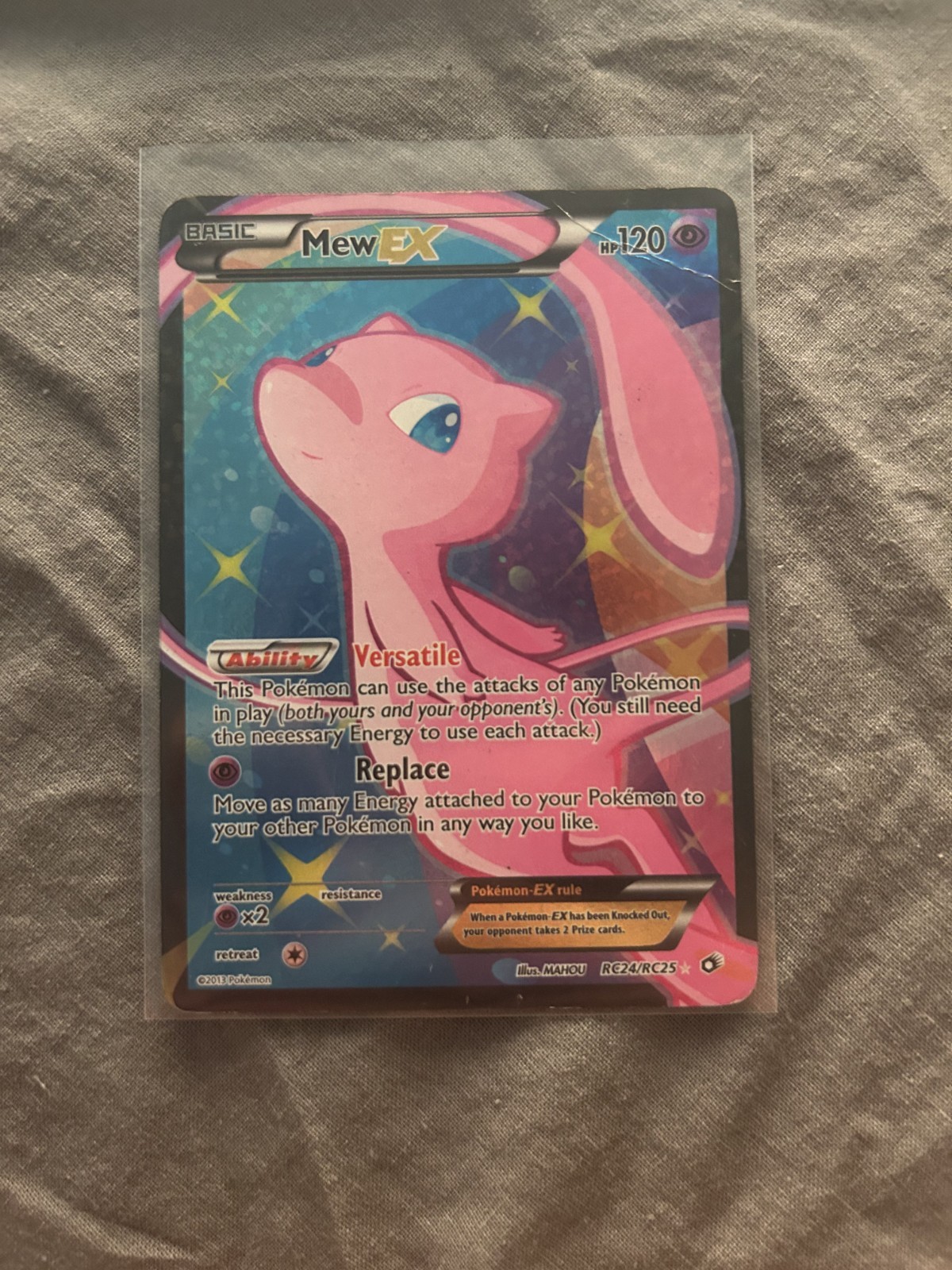 Mew EX (Full Art) RC24/RC25 Legendary Treasures: Radiant Collection Holo
