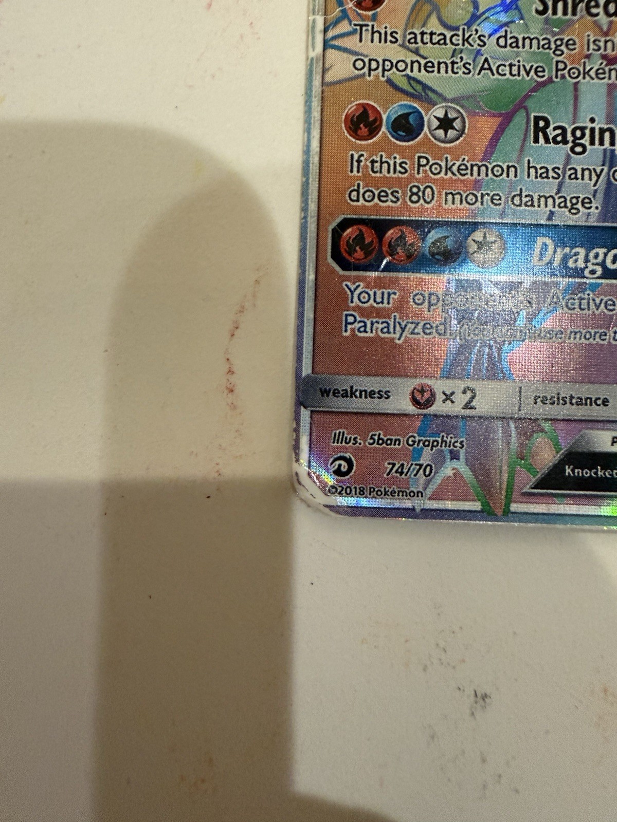 Pokémon White Kyurem GX 74/70