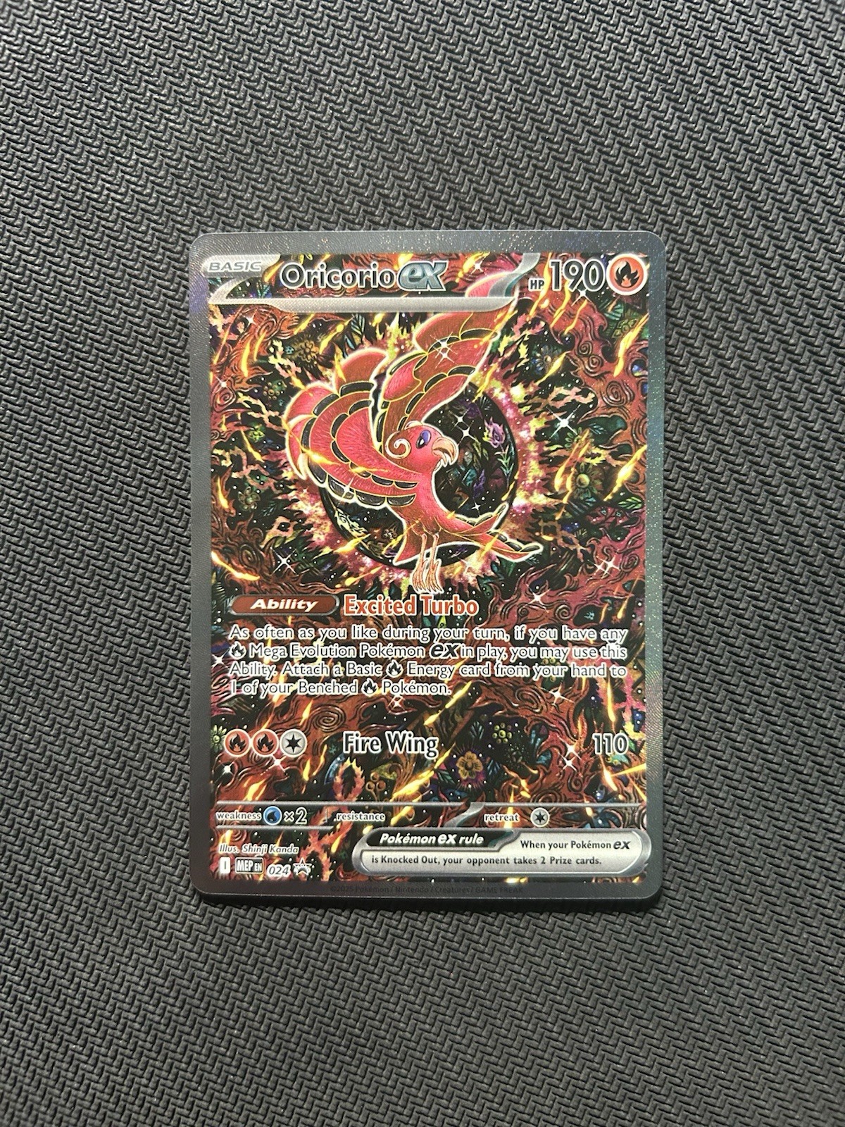 Pokemon TCG Oricorio ex MEP 024! NM Condition! See Description!