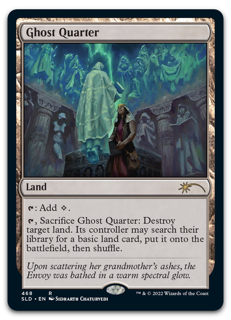 Ghost Quarter (468) #468 (NM) Secret Lair Drop SLD Magic MTG