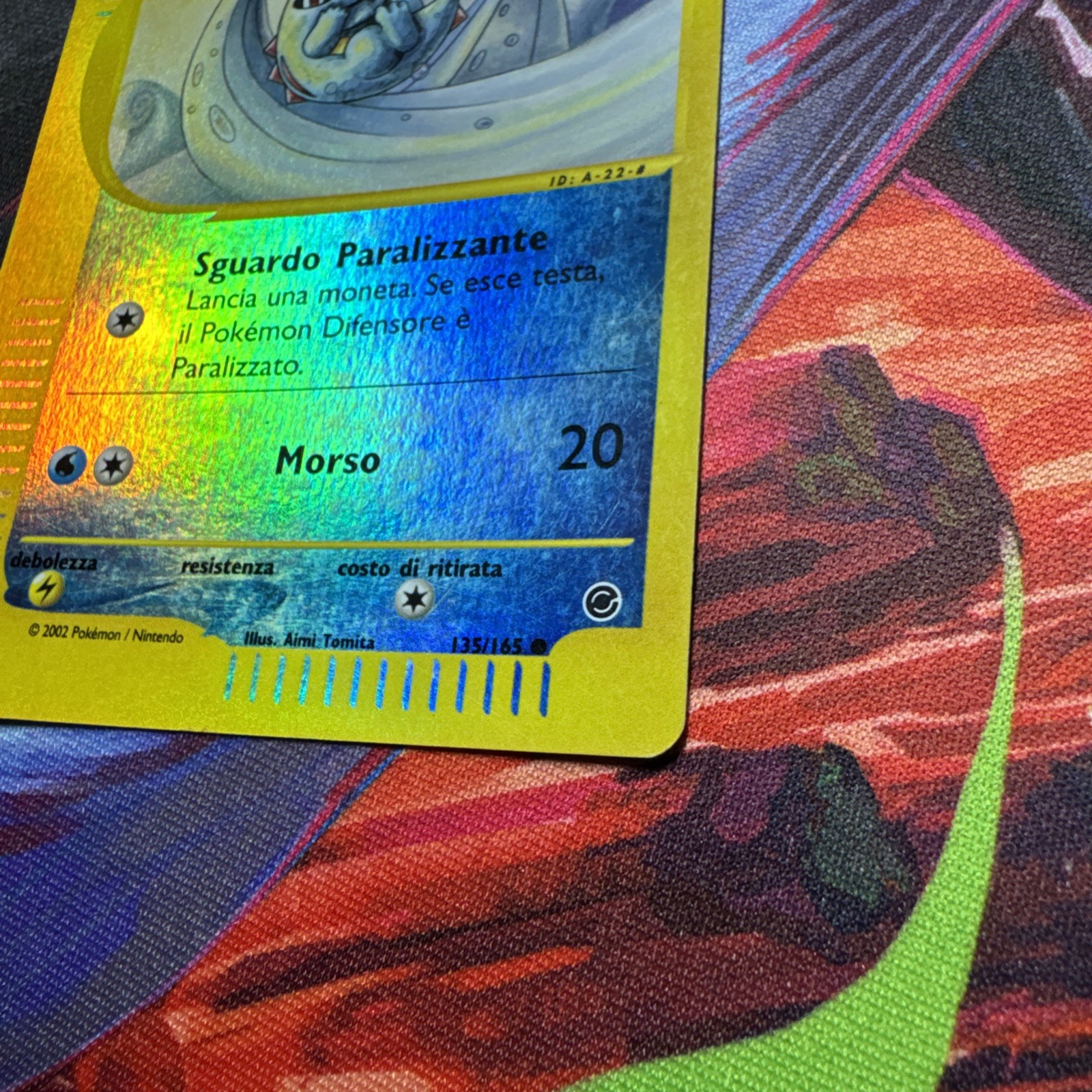 Pokemon TCG **ITALIAN**Totodile 135/165 Expedition Base Set Reverse Holo
