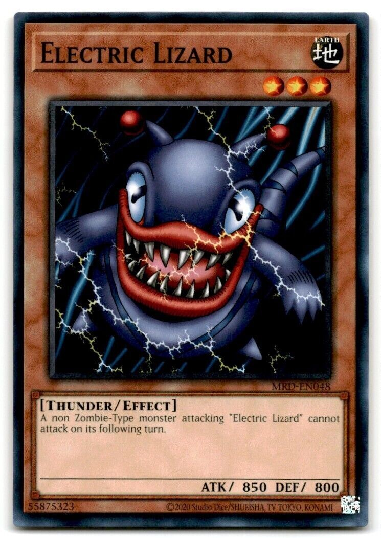 Yu-Gi-Oh! – Electric Lizard MRD-EN048 – UNL. ED. – 25TH- NM/M
