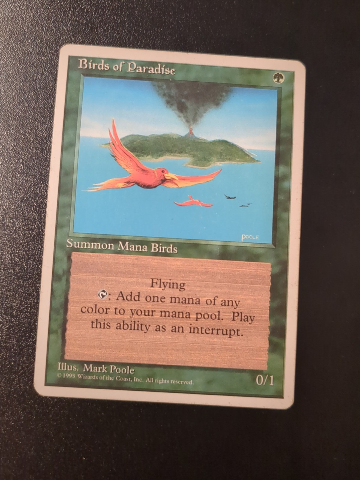 Birds of Paradise MTG Core Set 4th Edition Regular