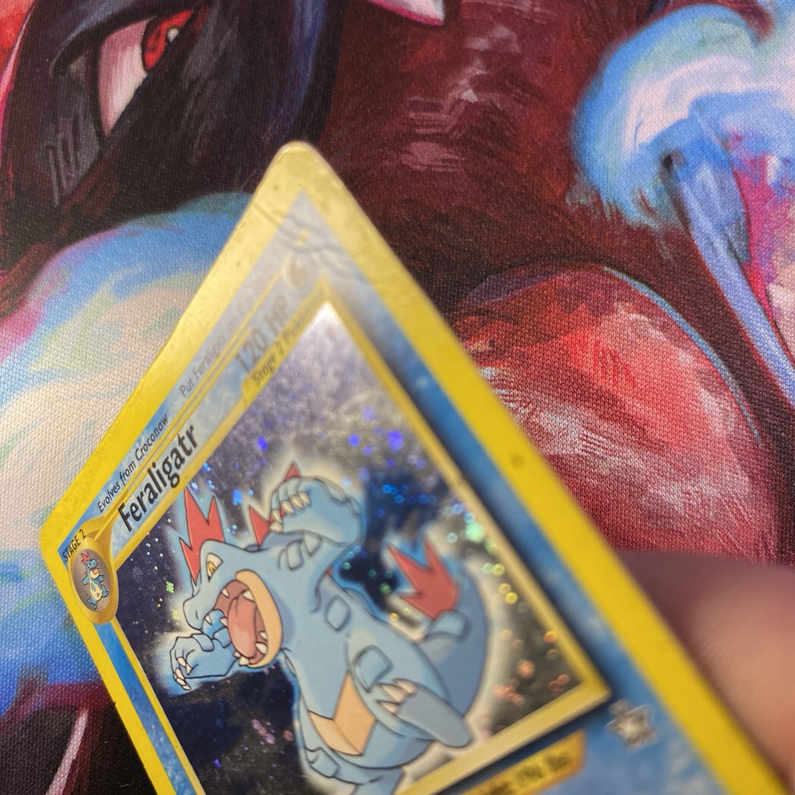 Pokémon TCG Feraligatr Neo Genesis Holo Rare Card 5/111 – Hp See Photos