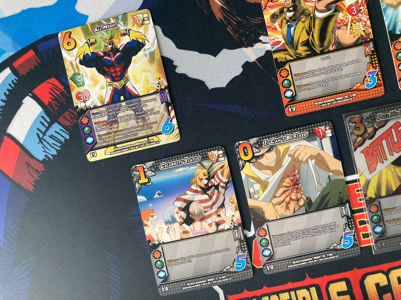 My Hero Academia CCG | All Might | TCG Series 1 | Pack Fresh