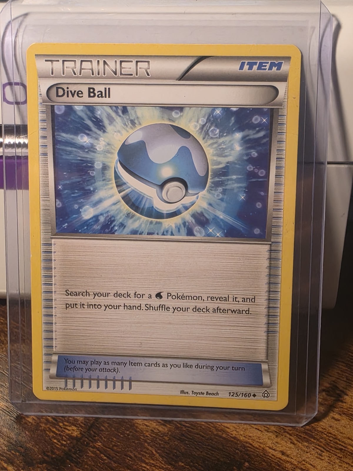 Pokémon TCG Dive Ball 125/160 XY Primal Clash Regular 1x Hp