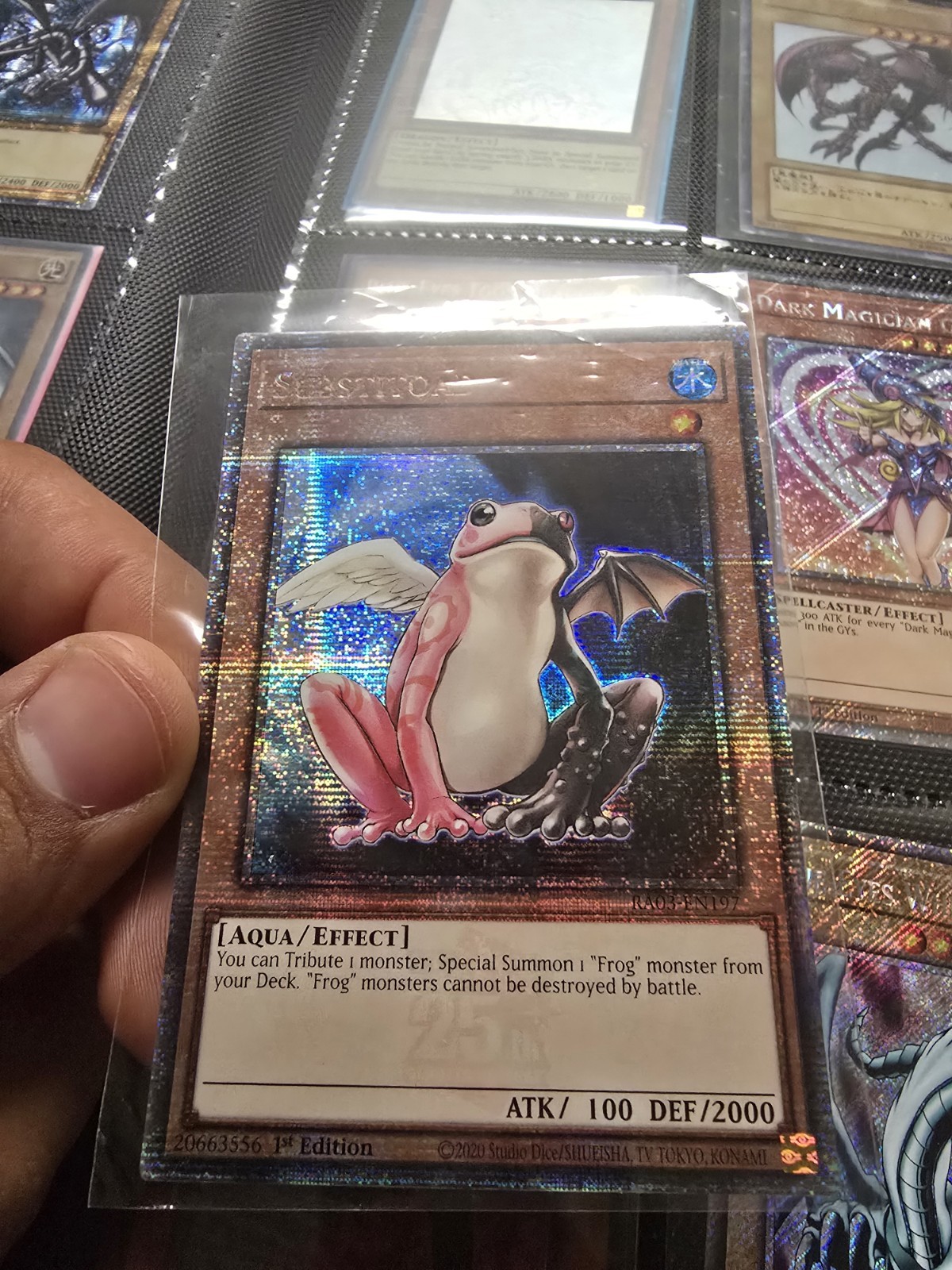Substitoad (Quarter Century Secret Rare) RA03-EN197 Quarter Century