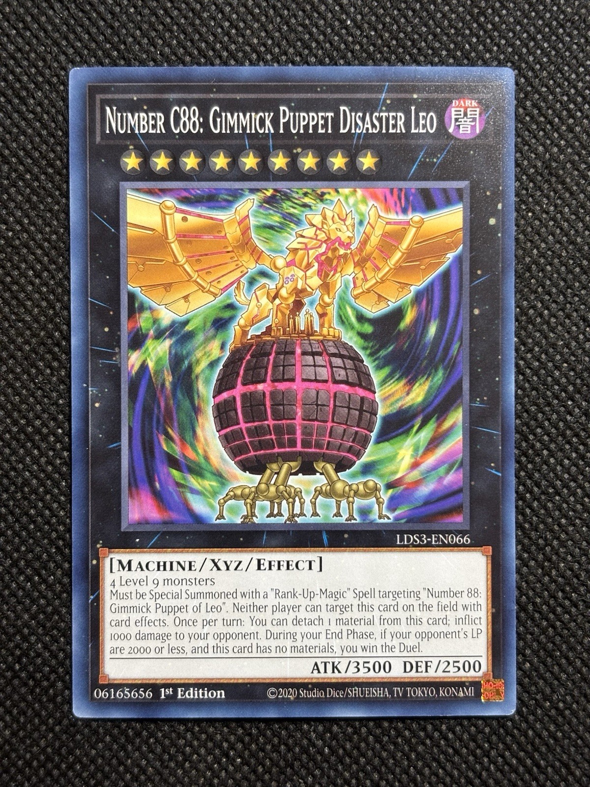 YuGiOh! – Number C88: Gimmick Puppet Disaster Leo LDS3-EN088 Common 1st Edition