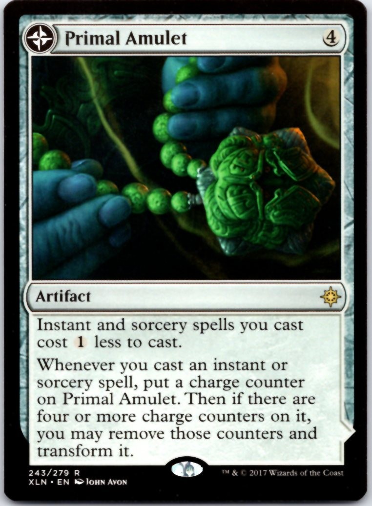 Primal Amulet Ixalan, 243 NM