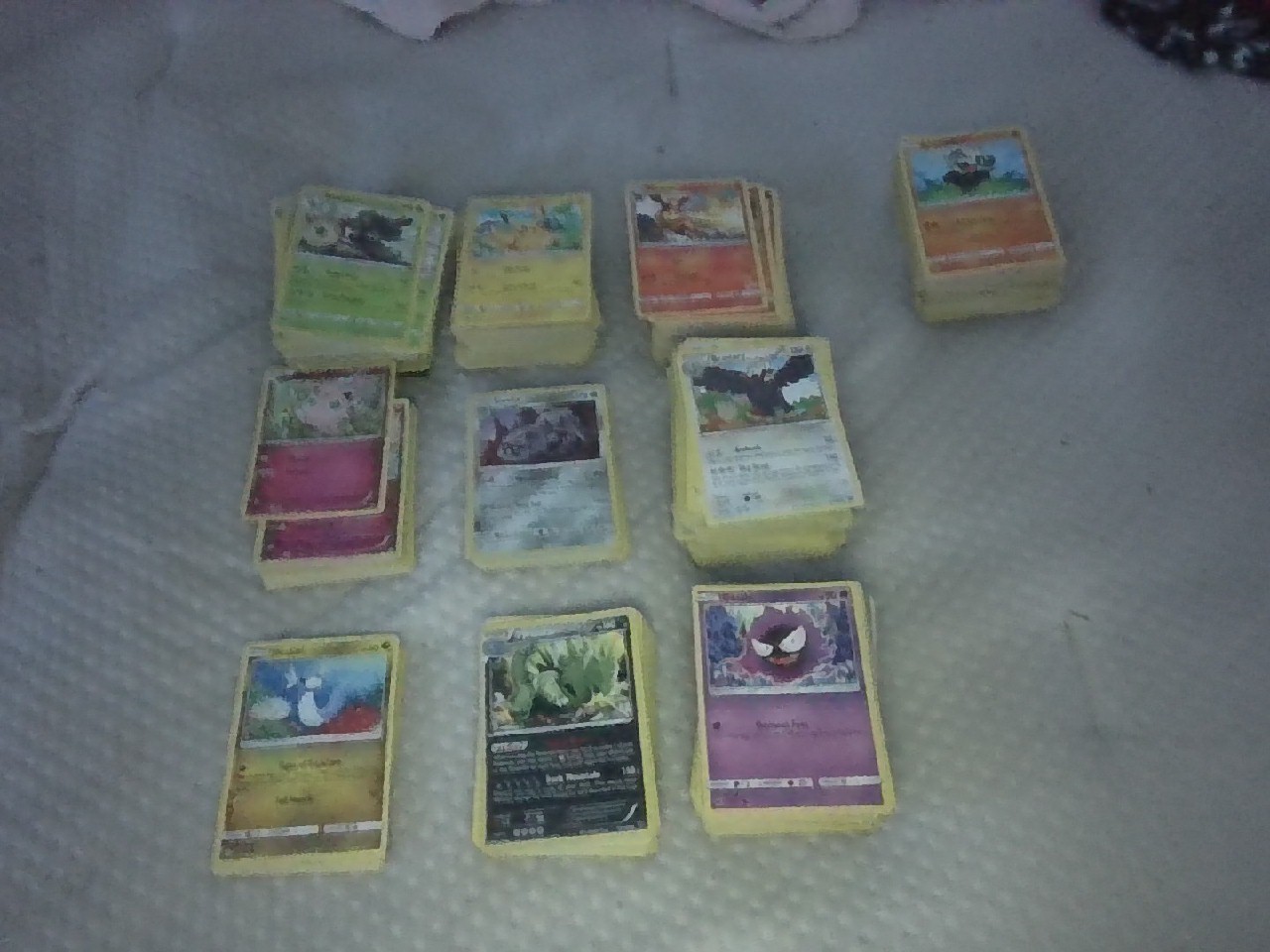 Around 4000 Pok’E’Mon cards, good condition. Looking for any buyer