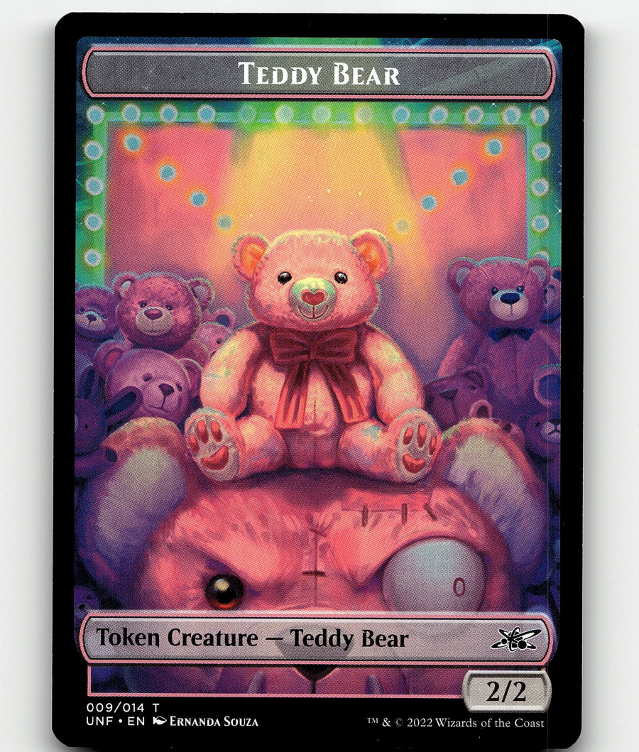 MTG Unfinity Teddy Bear Token #9 Regular Token
