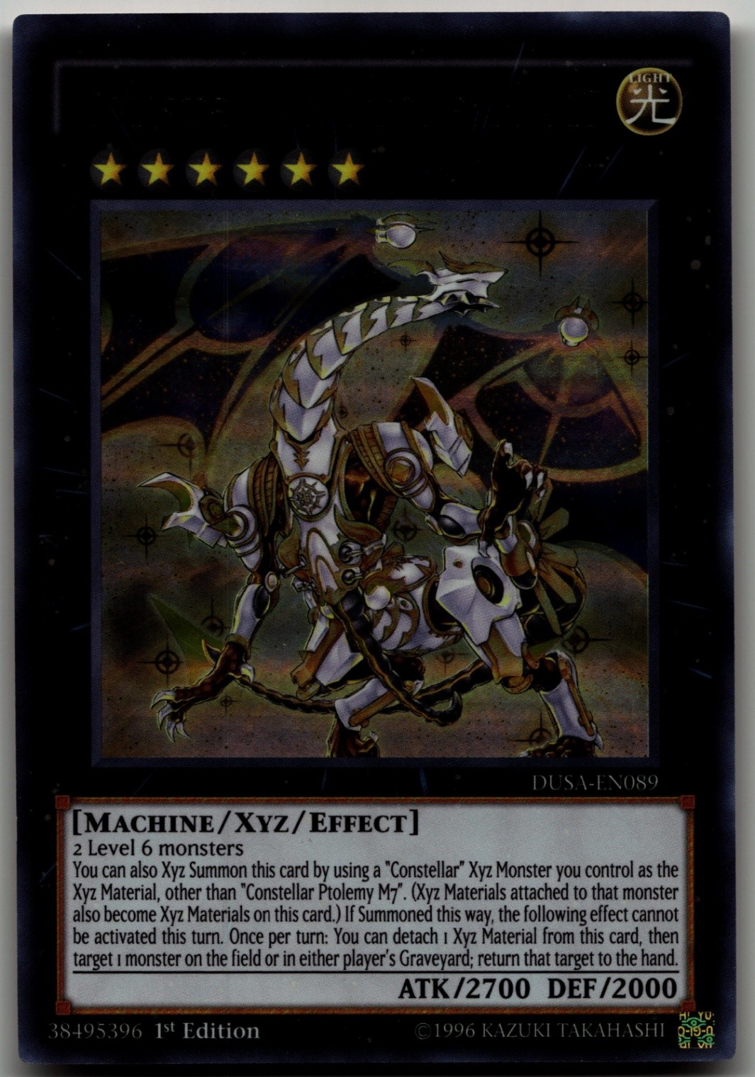 Constellar Ptolemy M7 Ultra Rare Duelist Saga DUSA-EN089 LP